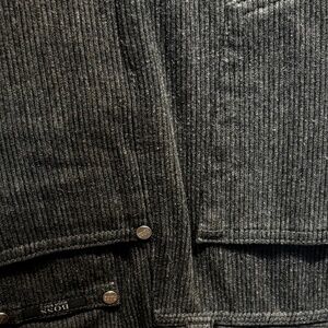 HUGO BOSS ALABAMA DARK GREY/TWEED CORDUROY JEANS 32X32 MINT CONDITION